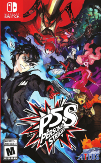Persona 5 Strikers PAL Nintendo Switch  box art
