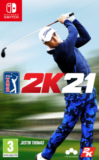 PGA Tour 2K21 Nintendo Switch US box art