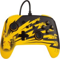 Pikachu Lightning Wired Controller Nintendo Switch US box art