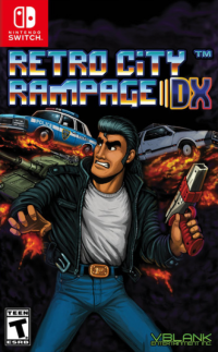 Retro City Rampage DX PAL Nintendo Switch PAL box art
