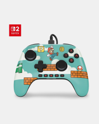 Retro Mario Wireless Controller Nintendo Switch US box art