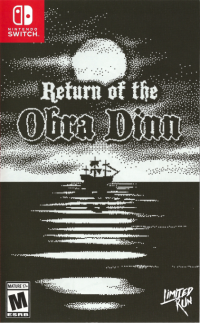 Return of the Obra Dinn Nintendo Switch US box art