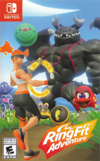 Ring Fit Adventure PAL Nintendo Switch PAL box art
