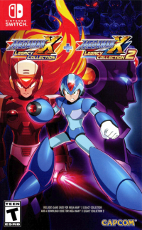 Rockman X Anniversary Collection JP Nintendo Switch JP box art