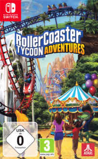 Roller Coaster Tycoon Adventures Nintendo Switch US box art