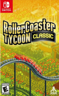 RollerCoaster Tycoon Classic Nintendo Switch  box art