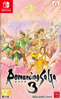 Romancing SaGa 3 Nintendo Switch US box art