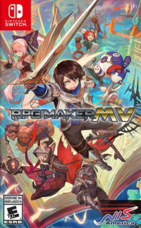 RPG Maker MV PAL Nintendo Switch box art