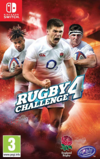 Rugby Challenge 4 PAL Nintendo Switch  box art