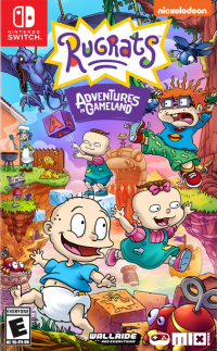 Rugrats: Adventures In Gameland Nintendo Switch US box art