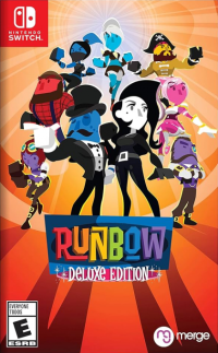 Runbow Deluxe Edition Nintendo Switch US box art