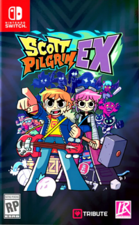 Scott Pilgrim EX Nintendo Switch box art