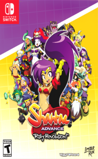 Shantae Advance: Risky Revolution Nintendo Switch box art