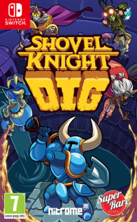 Shovel Knight Dig PAL Nintendo Switch PAL box art