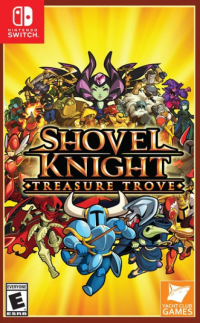 Shovel Knight: Treasure Trove PAL Nintendo Switch PAL box art