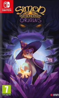 Simon The Sorcerer Origins PAL Nintendo Switch  box art