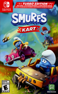Smurfs Kart Nintendo Switch US box art
