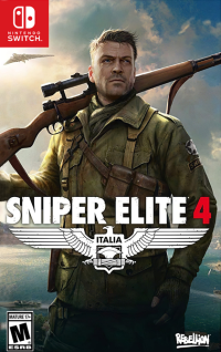 Sniper Elite 4 Nintendo Switch US box art