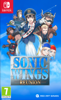Sonic Wings Reunion PAL Nintendo Switch box art