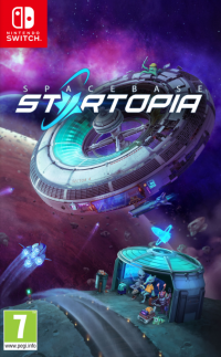 Spacebase Startopia Nintendo Switch US box art