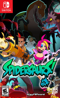 Spidersaurs Nintendo Switch  box art