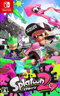 Splatoon 2 Nintendo Switch US box art