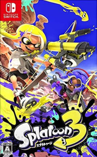 Splatoon 3 JP Nintendo Switch JP box art