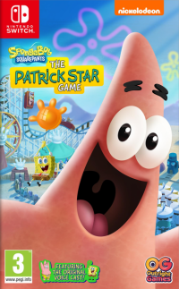 SpongeBob SquarePants: The Patrick Star Game PAL Nintendo Switch box art