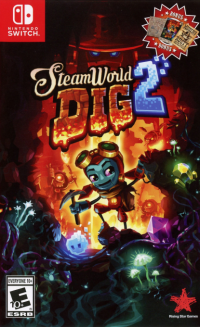 Steamworld Dig 2 Nintendo Switch US box art