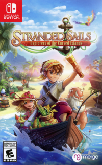Stranded Sails: Explorers of the Cursed Islands Nintendo Switch US box art