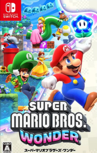 Super Mario Bros. Wonder JP Nintendo Switch JP box art