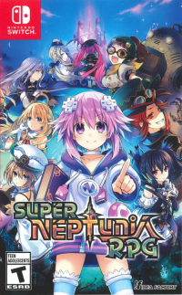 Super Neptunia RPG Nintendo Switch US box art