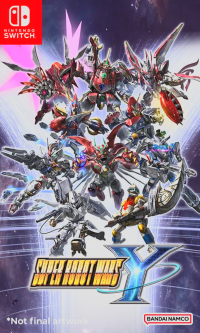 Super Robot Wars Y Asian English Switch AS box art
