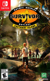 Survivor: Castaway Island PAL Nintendo Switch  box art