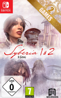 Syberia 1 & 2 PAL Nintendo Switch PAL box art