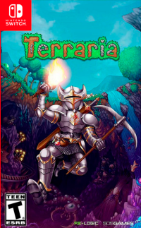 Terraria Nintendo Switch US box art