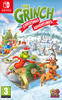 The Grinch: Christmas Adventures Nintendo Switch box art