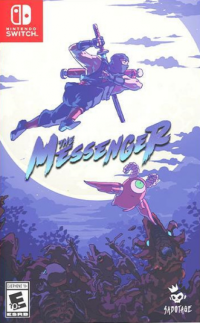 The Messenger Nintendo Switch US box art