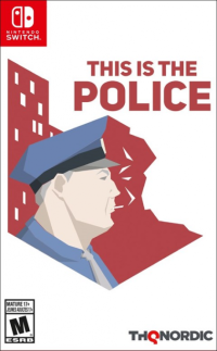 This is the Police Nintendo Switch US box art