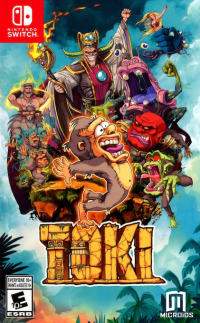 Toki PAL Nintendo Switch PAL box art