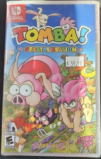 Tomba!: Special Edition Nintendo Switch box art