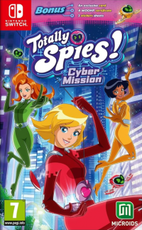 Totally Spies! Cyber Mission PAL Nintendo Switch PAL box art