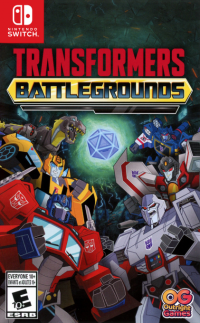 Transformers: Battlegrounds Nintendo Switch  box art
