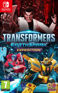 Transformers: Earthspark - Expedition PAL Nintendo Switch PAL box art