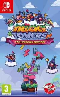 Tricky Towers PAL Nintendo Switch PAL box art