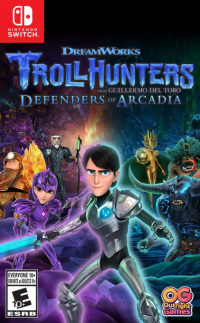 Trollhunters: Defenders of Arcadia Nintendo Switch  box art