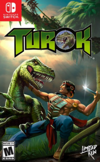 Turok Nintendo Switch box art