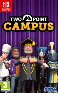 Two Point Campus PAL Nintendo Switch PAL box art