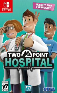 Two Point Hospital PAL Nintendo Switch PAL box art