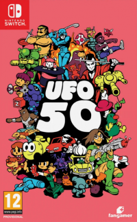 UFO50 Nintendo Switch US box art